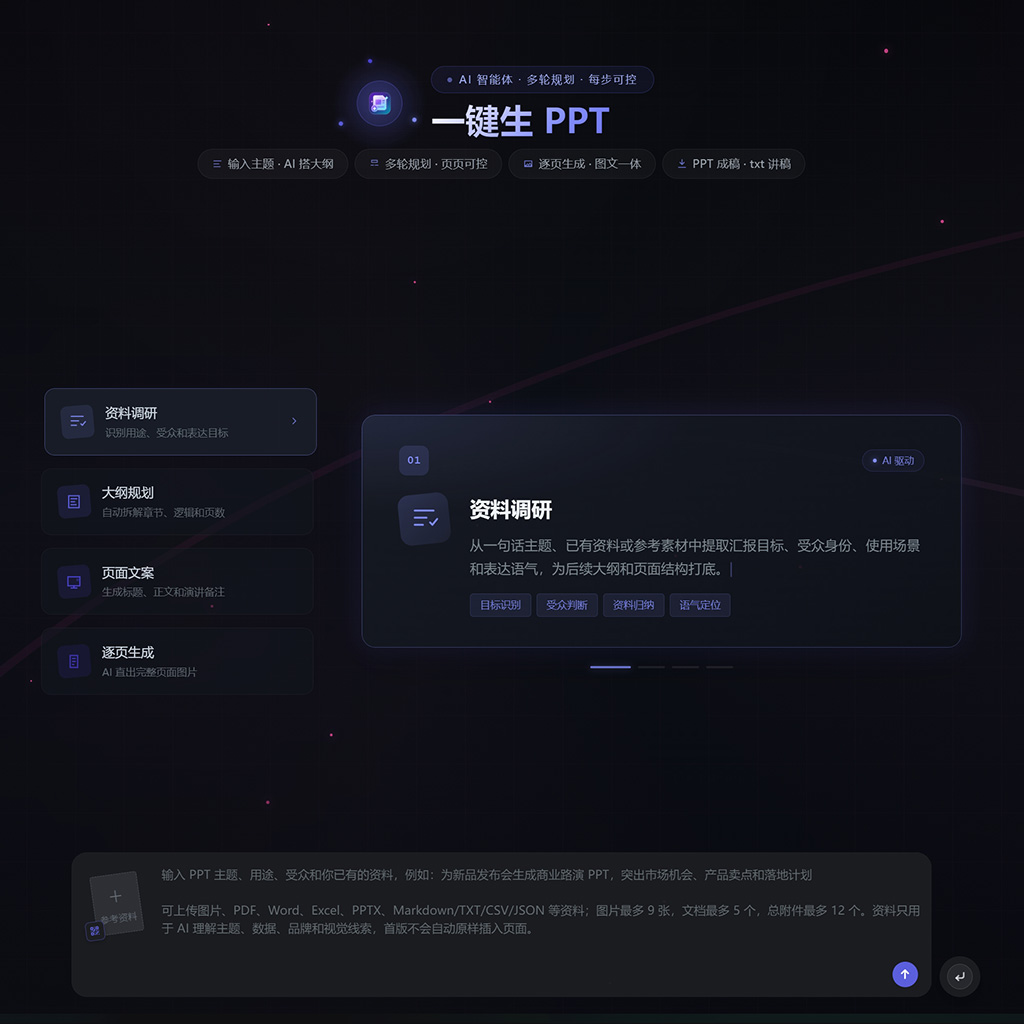 菁选灵创一键PPT与商务文书生产